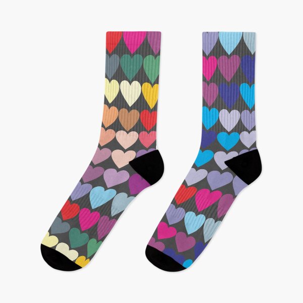 Item preview, Colourful Hearts designed and sold by LouiseFranksArt.
