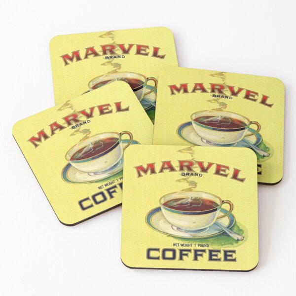 Item preview, MARVEL Brand Coffee (vintage) designed and sold by Tree45.