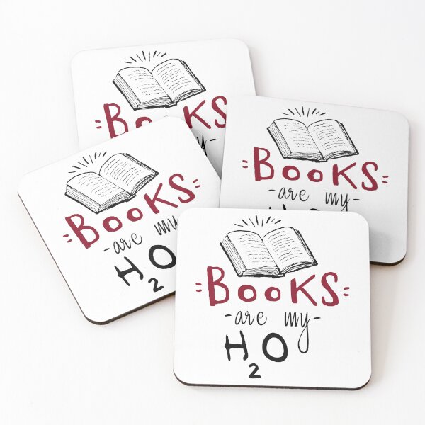 Item preview, Books Are My H2O designed and sold by SmartStyle.