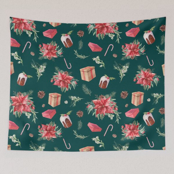 Item preview, Christmas poinsettia designed and sold by ldinka.