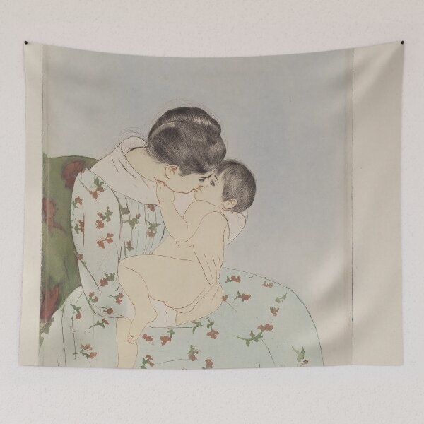 Item preview, Mother's Kiss By Mary Cassatt designed and sold by sunny-007.