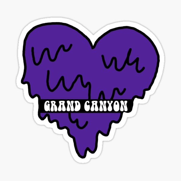 Grand Canyon University College of Nursing & Health Care Professions Heart  Beats Sticker