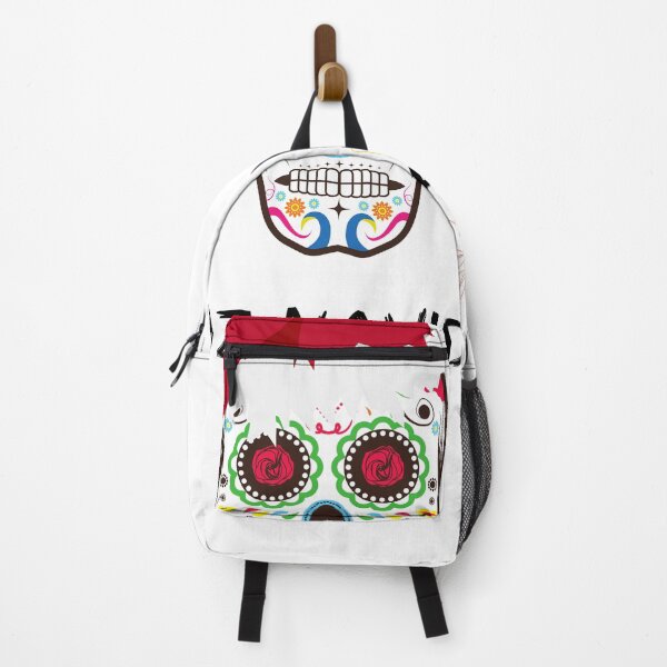 Item preview, Feliz Navidad T-Shirt - Sugar Skulls Reindeer Santa Wearing Mask designed and sold by Karim Hasraoui.