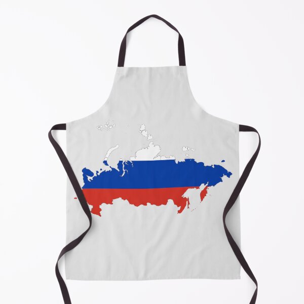 Item preview, Flag Map of Russia, Russia Map Outline with National Flag Inside designed and sold by mashmosh.