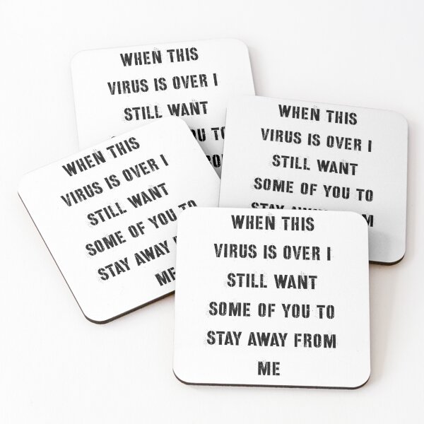 Item preview, When This Virus is Over designed and sold by SciathDe.