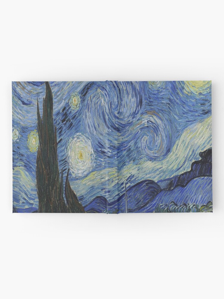 Vincent Van Gogh Sketch Book 1889 Hardcover Journal The Starry Night 