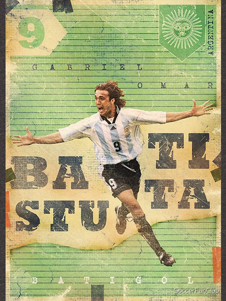 Batistuta Argentina Essential T-Shirt for Sale by SoccerFanClub