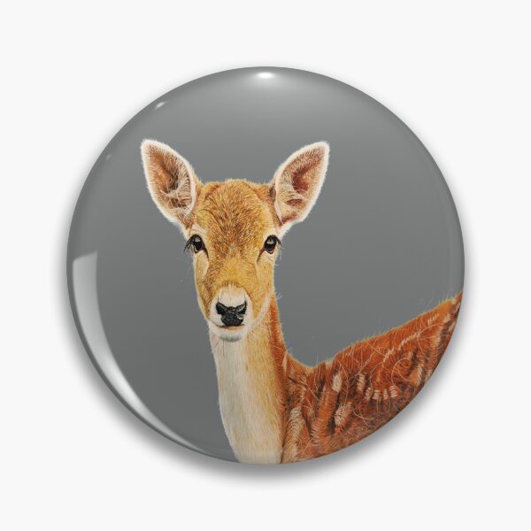 Item preview, Fallow Deer Woodland animal design designed and sold by IslesArt.