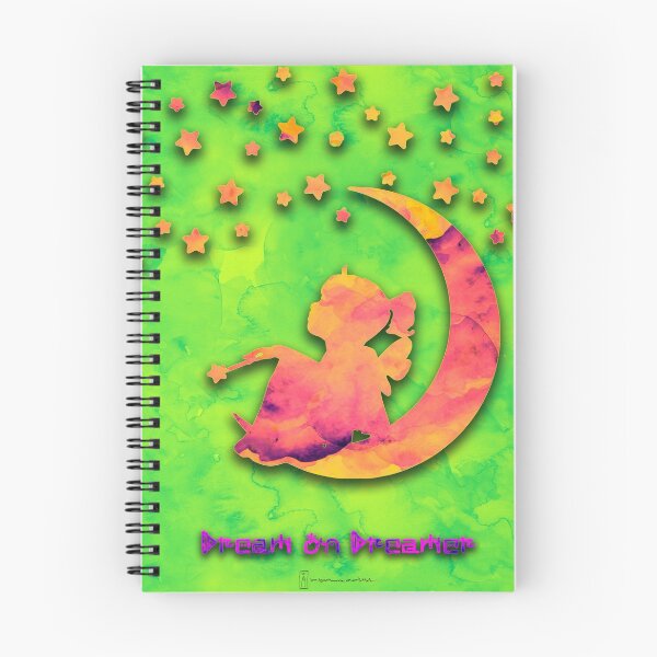 Item preview, "Dream on Dreamer" v4, Watercolor design by IngeniumArtist designed and sold by Ingenium.