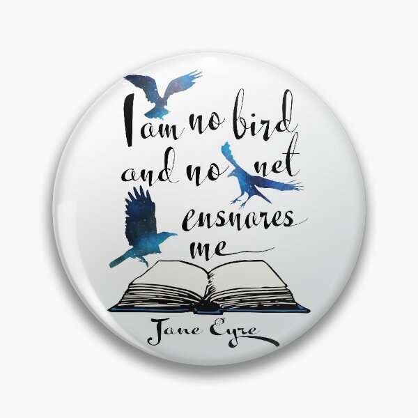 Item preview, Jane Eyre, I am no bird quote designed and sold by candhdesigns.