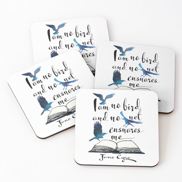 Item preview, Jane Eyre, I am no bird quote designed and sold by candhdesigns.