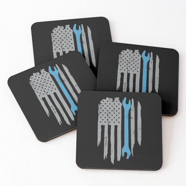 Item preview, Mechanic Wrench Patriotic American Flag  designed and sold by Vanover Designs.