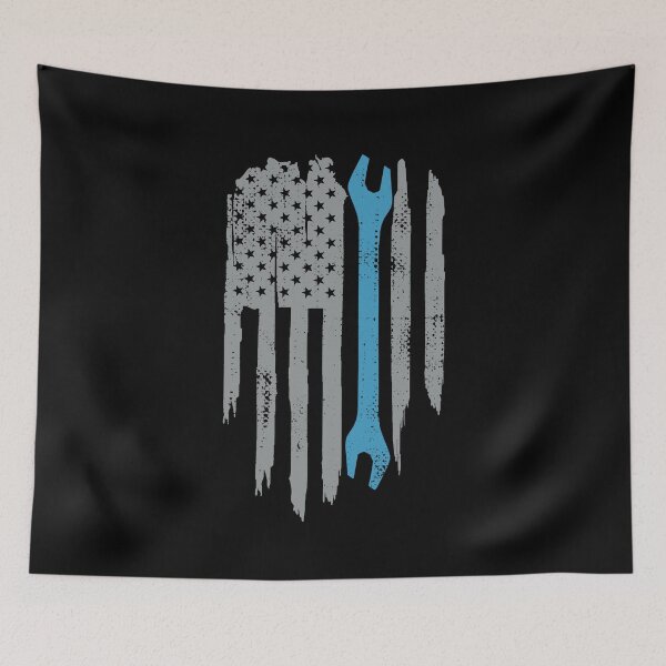 Item preview, Mechanic Wrench Patriotic American Flag  designed and sold by Vanover Designs.