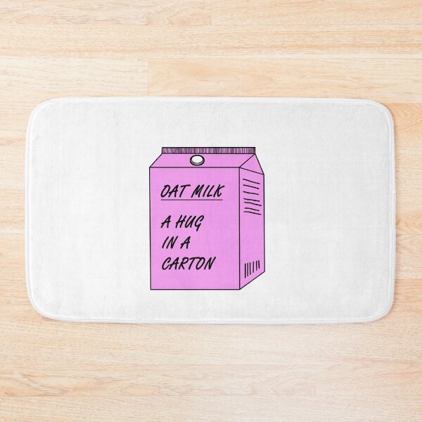 Item preview, Oat Milk- A hug in a carton (pink) designed and sold by Anna Prendergast.