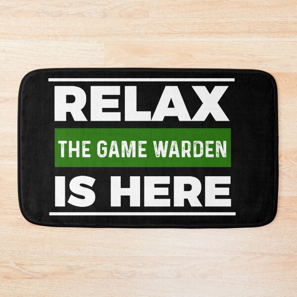 Item preview, Relax Game Warden is here designed and sold by Teelogic.