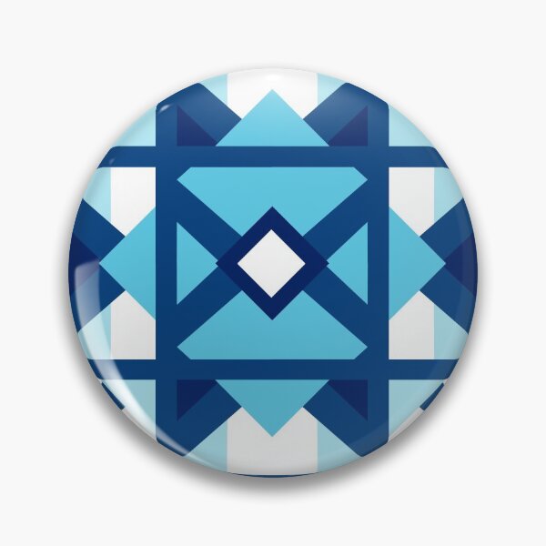 Item preview, blue rhombus, blue rhombus... designed and sold by emi.
