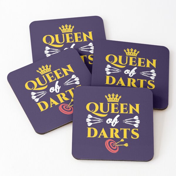 Item preview, Queen of Darts Dart Thrower Throwing Player Team Women designed and sold by jaygo.