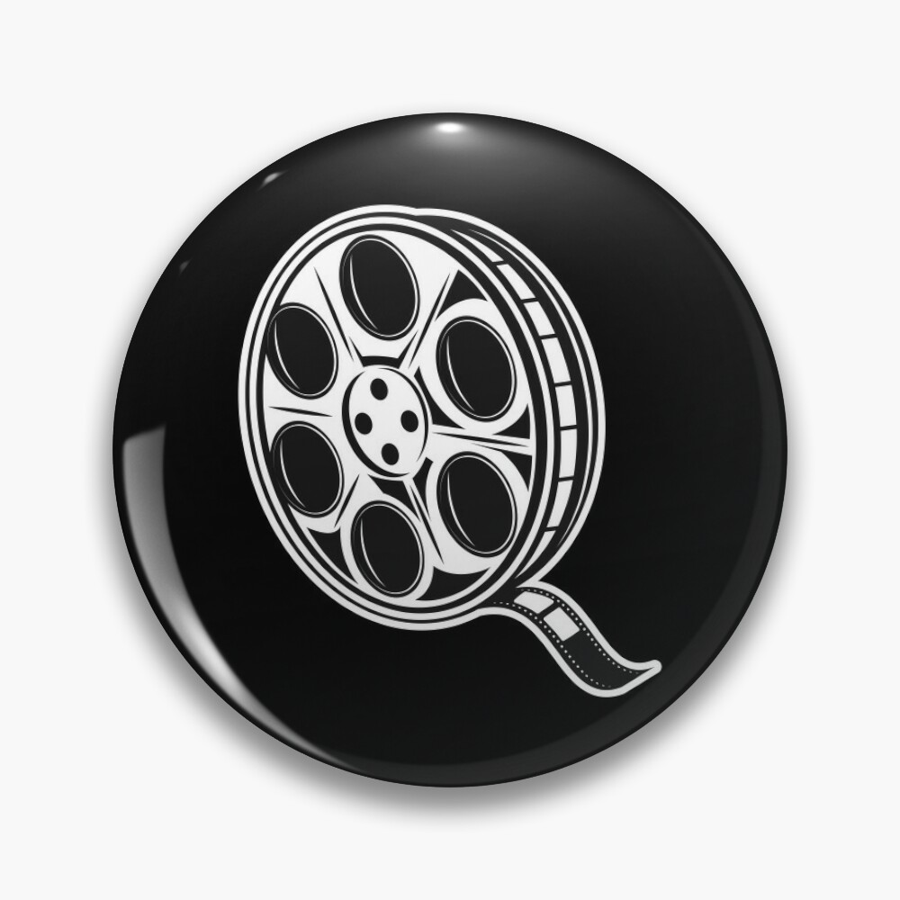 Film Reel Black and White | Pin