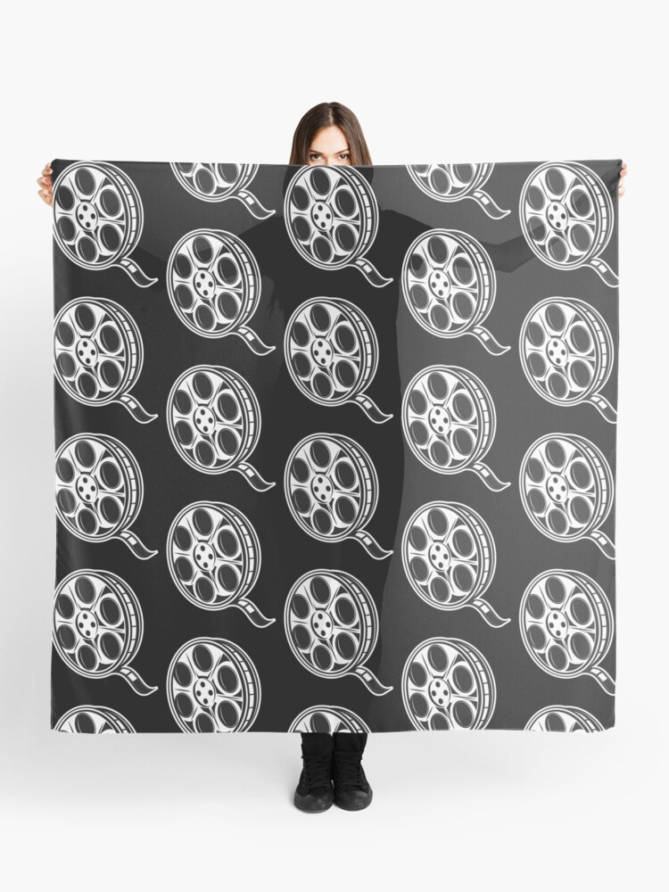Film Reel Black and White | Scarf