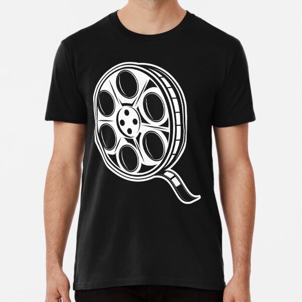 Film Reel Black and White Pin for Sale by TheSimpleMan