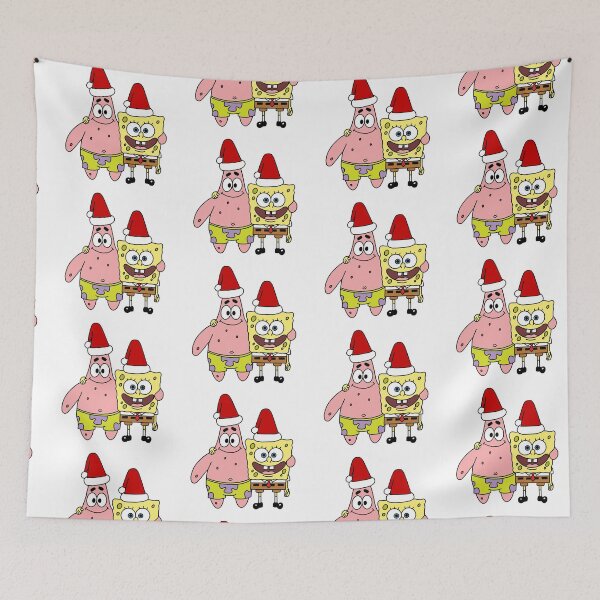 Item preview, Christmas Spongebob and Patrick designed and sold by nataliewilsom.