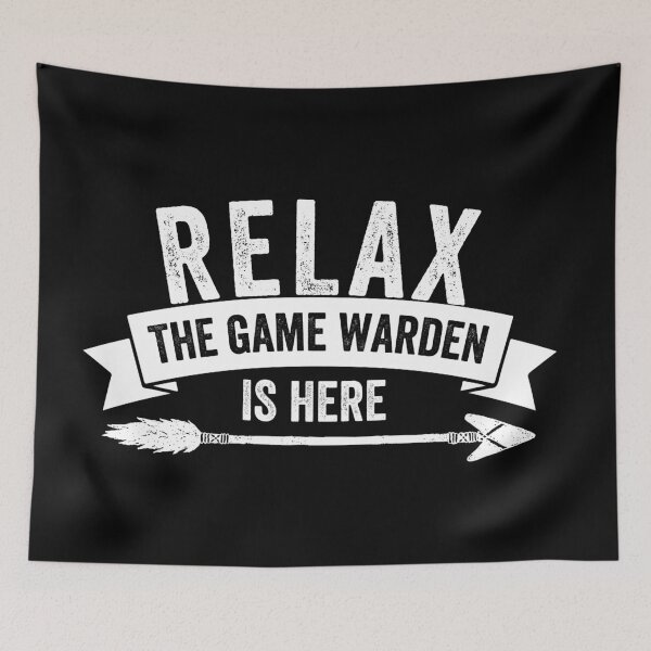 Item preview, Relax Game Warden is here designed and sold by Teelogic.