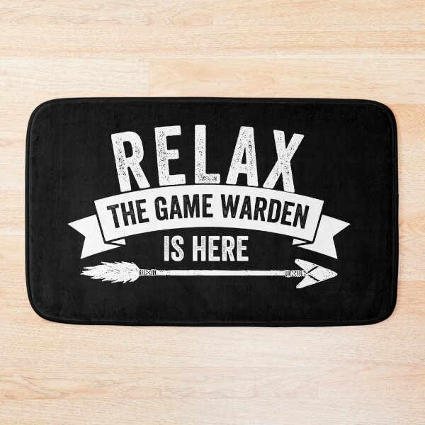 Item preview, Relax Game Warden is here designed and sold by Teelogic.