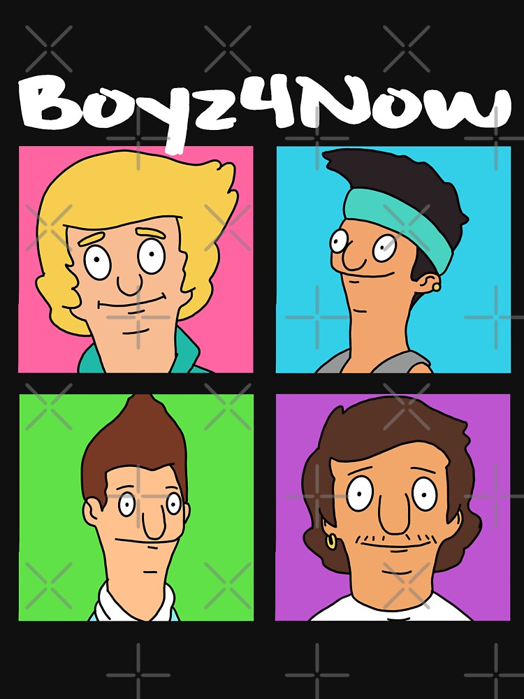 "Boyz 4 Now" Essential TShirt for Sale by Pzuggler Redbubble