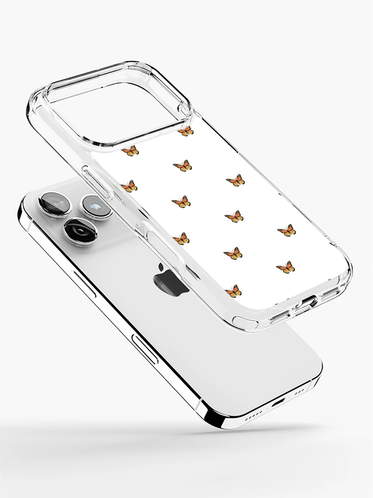 Aperçu 2 sur 5. Coque iPhone avec l'œuvre papillon créée et vendue par CatsyDesign.