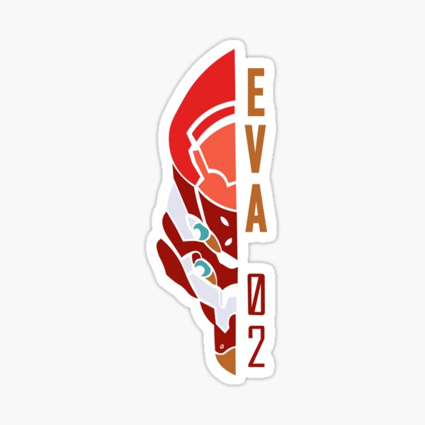 Item preview, Evangelion unit 02 designed and sold by Tigeraptor.
