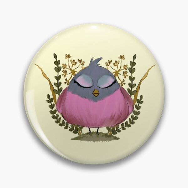 Item preview, Pink robin  designed and sold by All That Jazz Store.