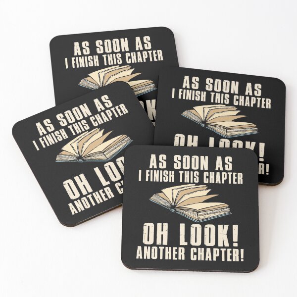 Item preview, As Soon As I Finish This Chapter Oh Look Another Chapter designed and sold by SmartStyle.