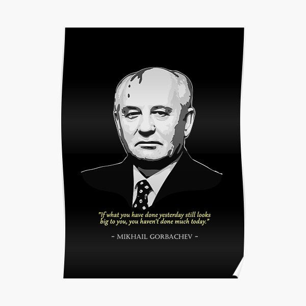 Gorbachev Posters | Redbubble