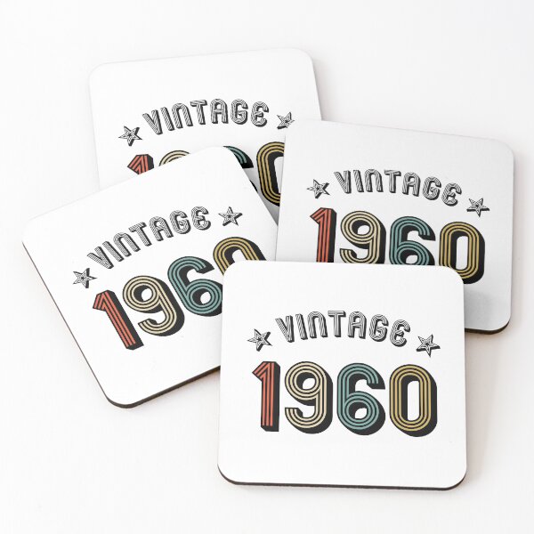 Item preview, 1960 vintage retro vintage year of birth birthday designed and sold by GeogDesigns.