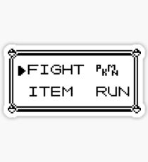 Pokémon Gameboy Menu Sticker