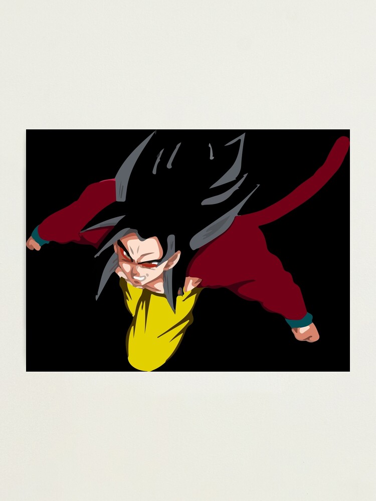 Goku Super Saiyan 4 Version 2 Photographic Print for Sale by AK-store