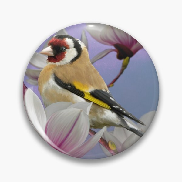 Item preview, Goldfinch on Magnolia Tree designed and sold by RevolutionEarth.
