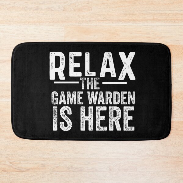 Item preview, Relax Game Warden is here designed and sold by Teelogic.