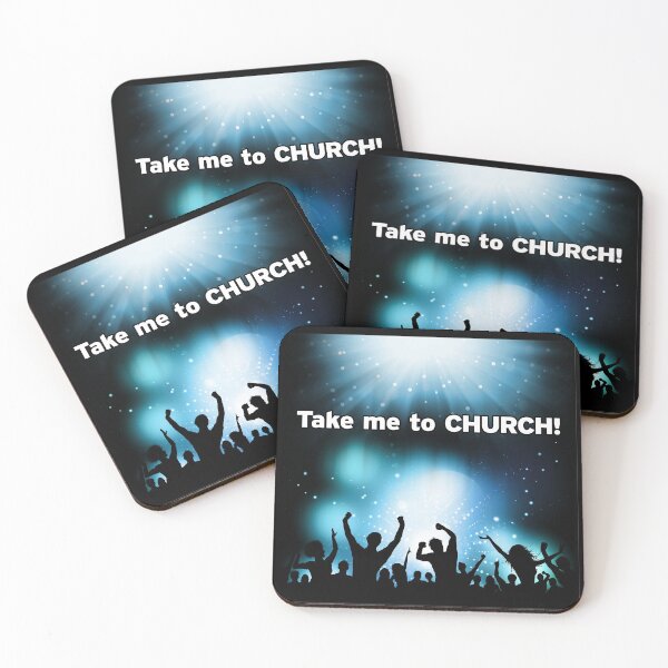 Item preview, Take me to Church!  Dance party shirt. designed and sold by strengthdesign.