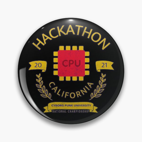 Item preview, Hackathon California Championship - Gold 2021 designed and sold by Coder-T.