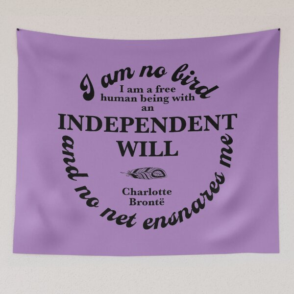 Item preview,  I am no bird, Jane Eyre designed and sold by candhdesigns.