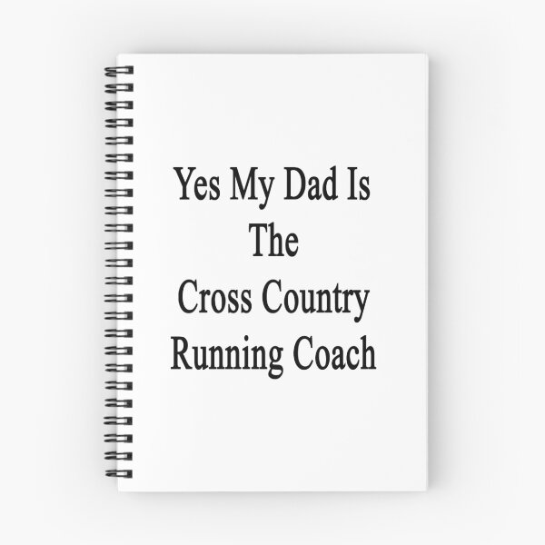 Item preview, Yes My Dad Is The Cross Country Running Coach  designed and sold by supernova23.