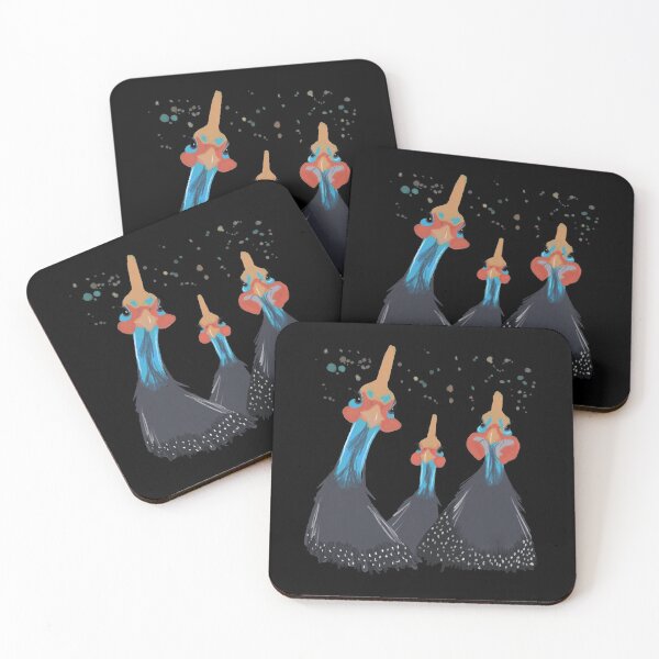 Item preview, Trio Guinea Fowl designed and sold by UpYourSelf.