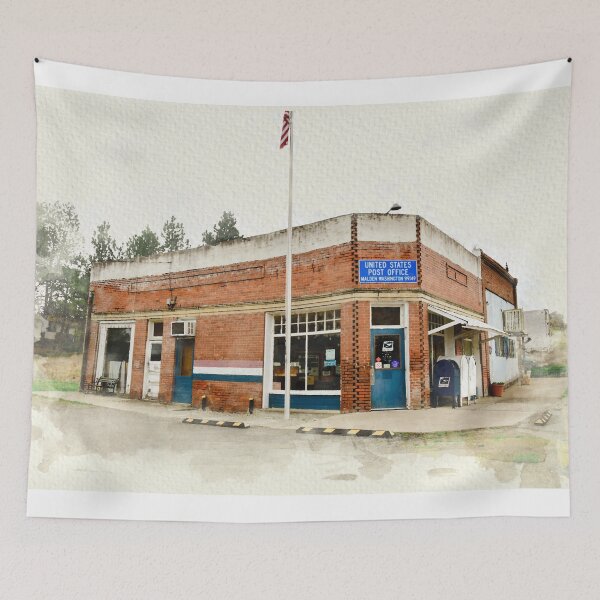 Item preview, Malden, Washington Post Office Watercolor designed and sold by Heather Stokes.