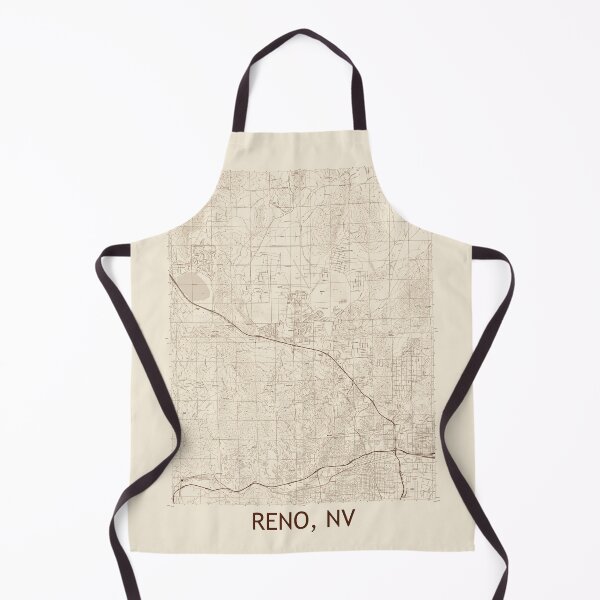 Item preview, Reno, NV Quad Topographical Map Vintage designed and sold by PGHPhotoCo.