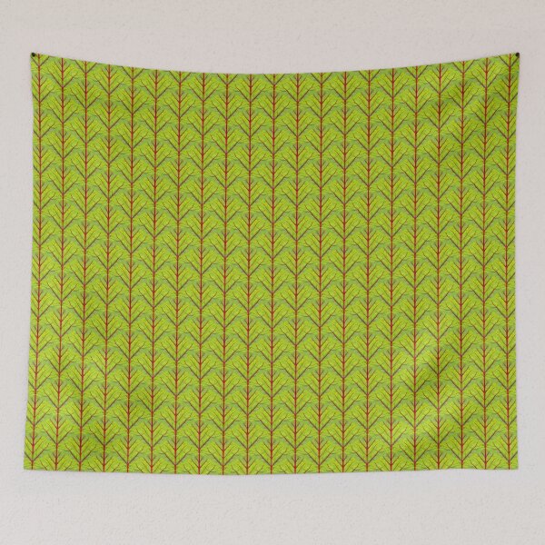 Item preview, Feuille veinée rouge (pattern) designed and sold by Yampimon.