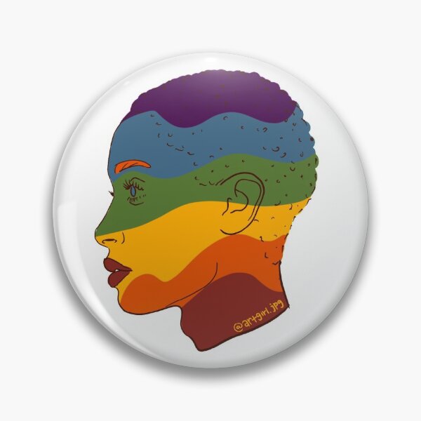 Item preview, Rainbow Head designed and sold by Artgirljpg.