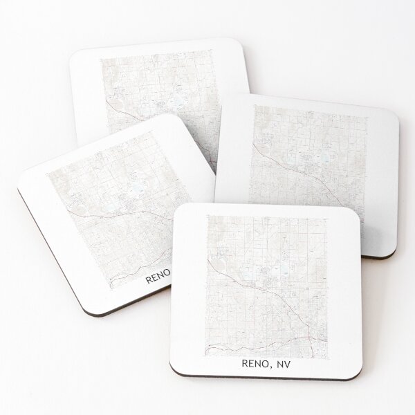 Item preview, Reno, NV Quad Topographical Map Clean designed and sold by PGHPhotoCo.