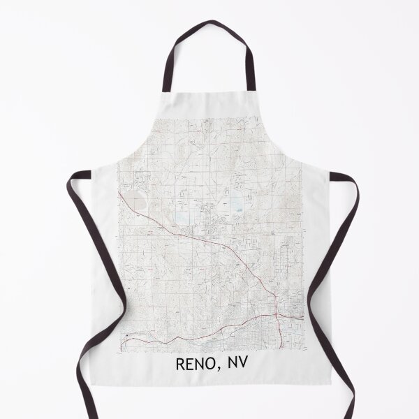 Item preview, Reno, NV Quad Topographical Map Clean designed and sold by PGHPhotoCo.