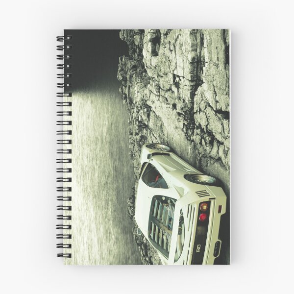 Item preview, White F40 overlooking Cliff designed and sold by REDesignImages.